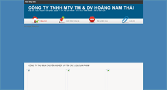 Desktop Screenshot of hoangnamthai.com